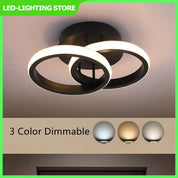 New LED 3-Color Dimmable Ceiling Light for Bedroom & Living Room – Modern UK Design