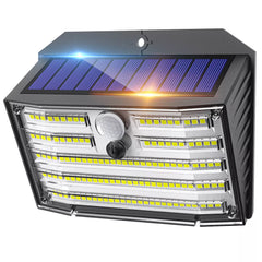 Solar Motion Sensor Wall Light 126LED Outdoor Waterproof Security Lamp
