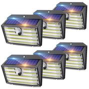 Solar Motion Sensor Wall Light 126LED Outdoor Waterproof Security Lamp