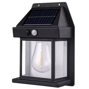 Solar Wall Lantern LED Motion Sensor Outdoor Garden Light
