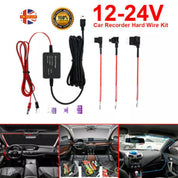 Universal Car Dash Cam Hardwire Kit Mini USB Hard Wire Cable Fuse 12-24V to 5V3A