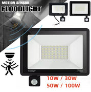 LED PIR Motion Sensor Outdoor Floodlight – Waterproof Garden Security Light with Automatic Detection