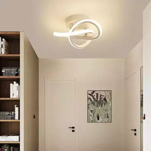 Stylish LED Tri-Color Ceiling Light, Modern, Energy-Saving Elegance for Bedroom & Living Room