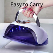 High-Power 450W UV LED Nail Lamp for Acrylic Gel Polishes – Professional Nail Dryer