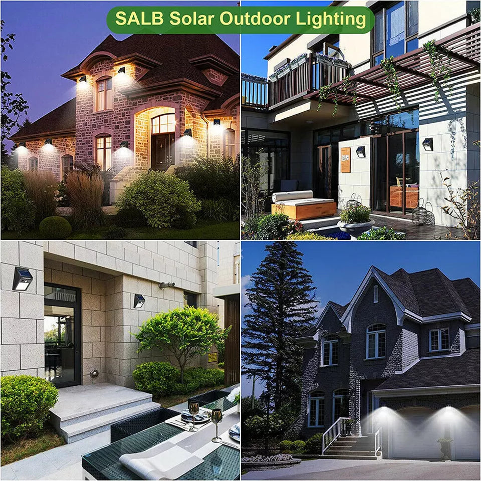 Outdoor Solar Sensor Wall Lights