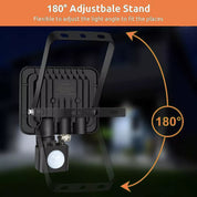 LED PIR Motion Sensor Outdoor Floodlight – Waterproof Garden Security Light with Automatic Detection