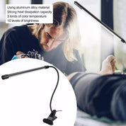 USB Clip-On Desk Lamp – Flexible LED Reading Light for Bedside, Table & Nightstand