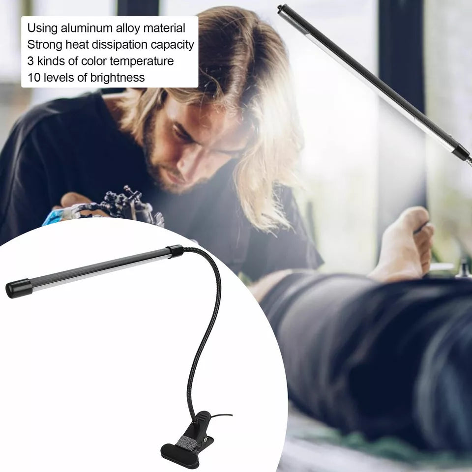 USB Clip-On Desk Lamp – Flexible LED Reading Light for Bedside, Table & Nightstand