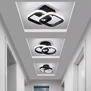 Stylish LED Tri-Color Ceiling Light, Modern, Energy-Saving Elegance for Bedroom & Living Room