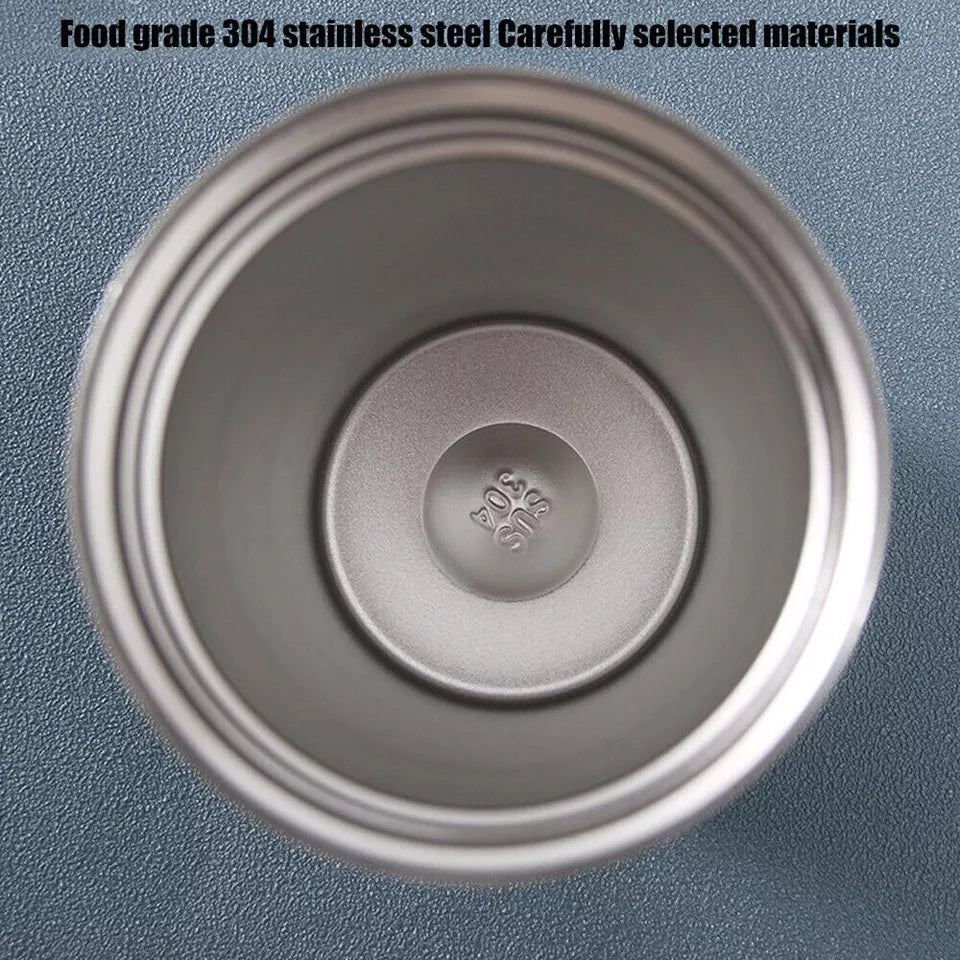 Stainless Steel Thermos Mug – Insulated Tea & Coffee Travel Mug for Hot & Cold Drinks