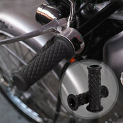 Universal Motorcycle Motorbike Rubbers Handlebar Handle bar Grips 22mm 7/8"