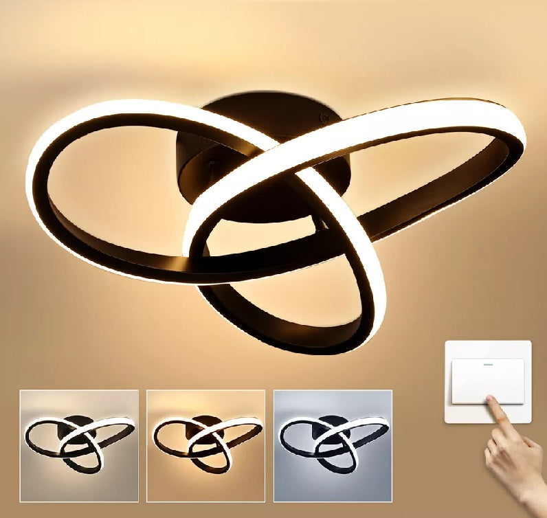 Modern LED Ceiling Light – Dimmable Bedroom & Living Room Lighting Fixture