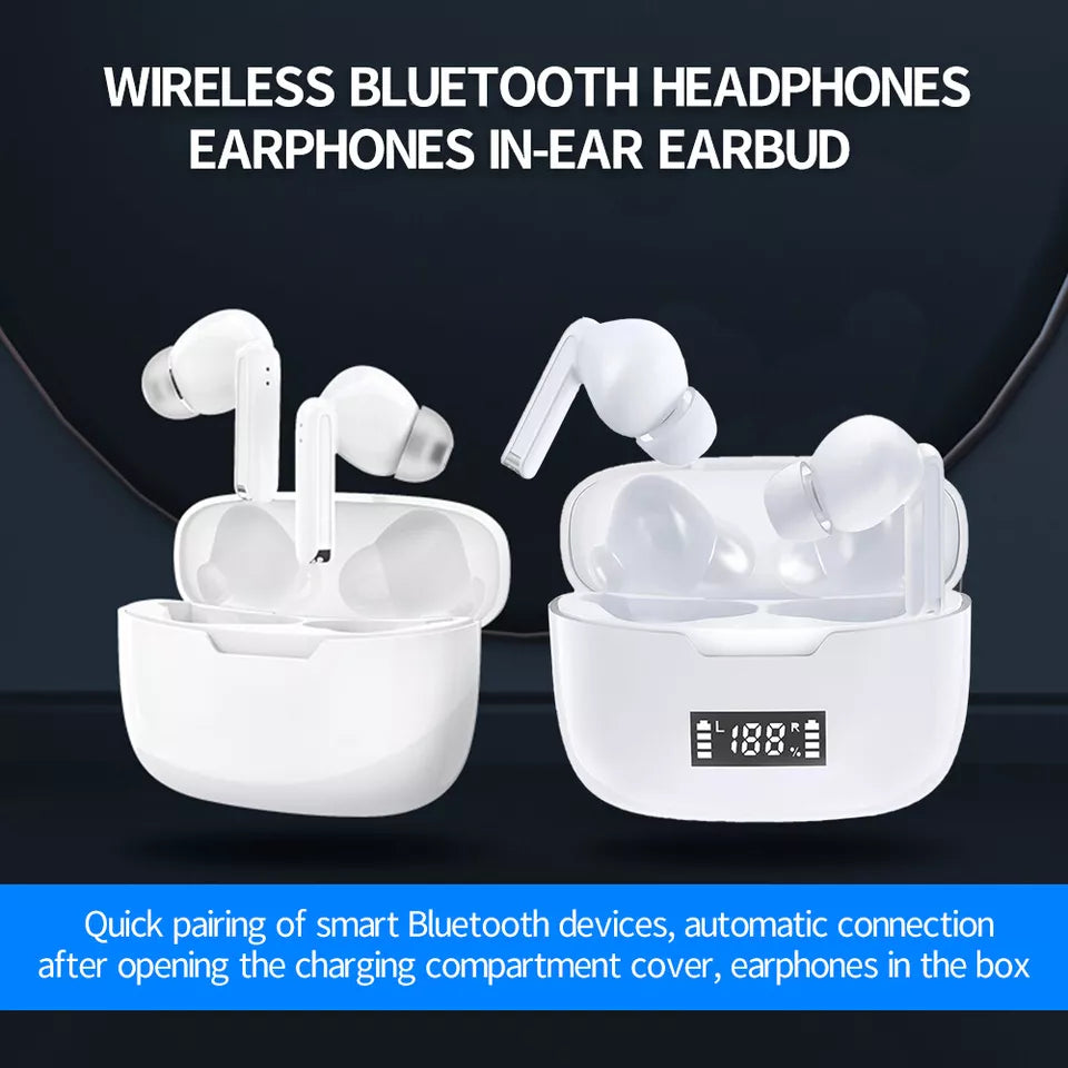 TWS Bluetooth Earbuds – Wireless Air In-Ear Pods for iPhone, Samsung & Android Devices