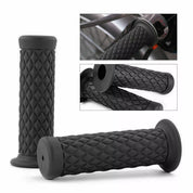 Universal Motorcycle Motorbike Rubbers Handlebar Handle bar Grips 22mm 7/8"