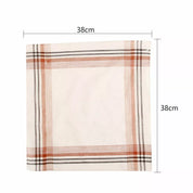 12Pcs Mens Handkerchiefs Gents Hankies Cotton Blend Hankerchiefs Hanky Gift