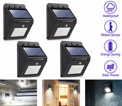 Outdoor Solar Sensor Wall Lights