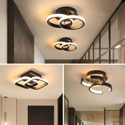 Stylish LED Tri-Color Ceiling Light, Modern, Energy-Saving Elegance for Bedroom & Living Room