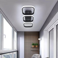 Chic Modern LED Ceiling Light for Kitchen, Living Room & Bedroom - Dimmable Lamp Design