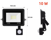 LED PIR Motion Sensor Outdoor Floodlight – Waterproof Garden Security Light with Automatic Detection