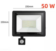 LED PIR Motion Sensor Outdoor Floodlight – Waterproof Garden Security Light with Automatic Detection