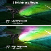 Solar LED Garden Spot Light Outdoor Waterproof Landscape Path Lamp