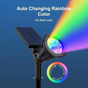 Solar LED Garden Spot Light Outdoor Waterproof Landscape Path Lamp