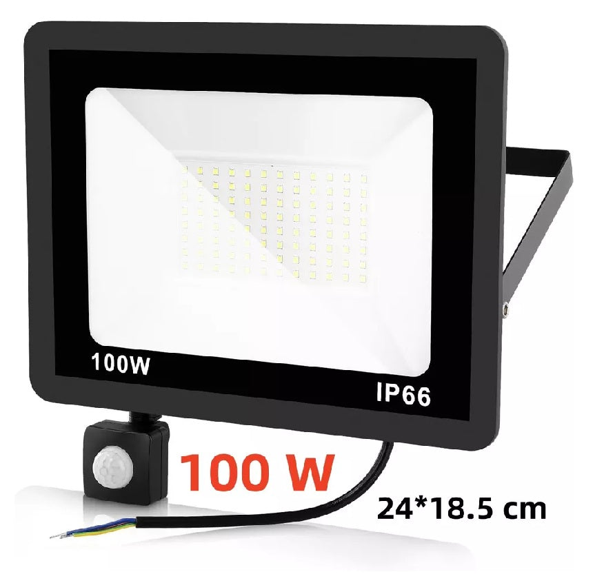 LED PIR Motion Sensor Outdoor Floodlight – Waterproof Garden Security Light with Automatic Detection