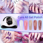 High-Power 450W UV LED Nail Lamp for Acrylic Gel Polishes – Professional Nail Dryer