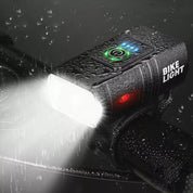 Mountain Bike LED Lights Set – USB Rechargeable Front & Rear Bicycle Torch Lamps for Night Riding