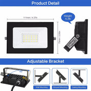 30W LED Floodlight Security Light – Outdoor Garden & Wall Lighting, IP66 Waterproof Flood Lights