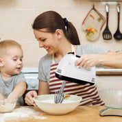 Electric Handheld Whisk 7 Speed Hand Mixer Kitchen Egg Beater Cream Cake Blender