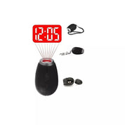 LCD LED Digital Projection Alarm Clock Time Temperature Projector