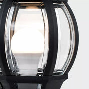Traditional Black Outdoor Wall Light