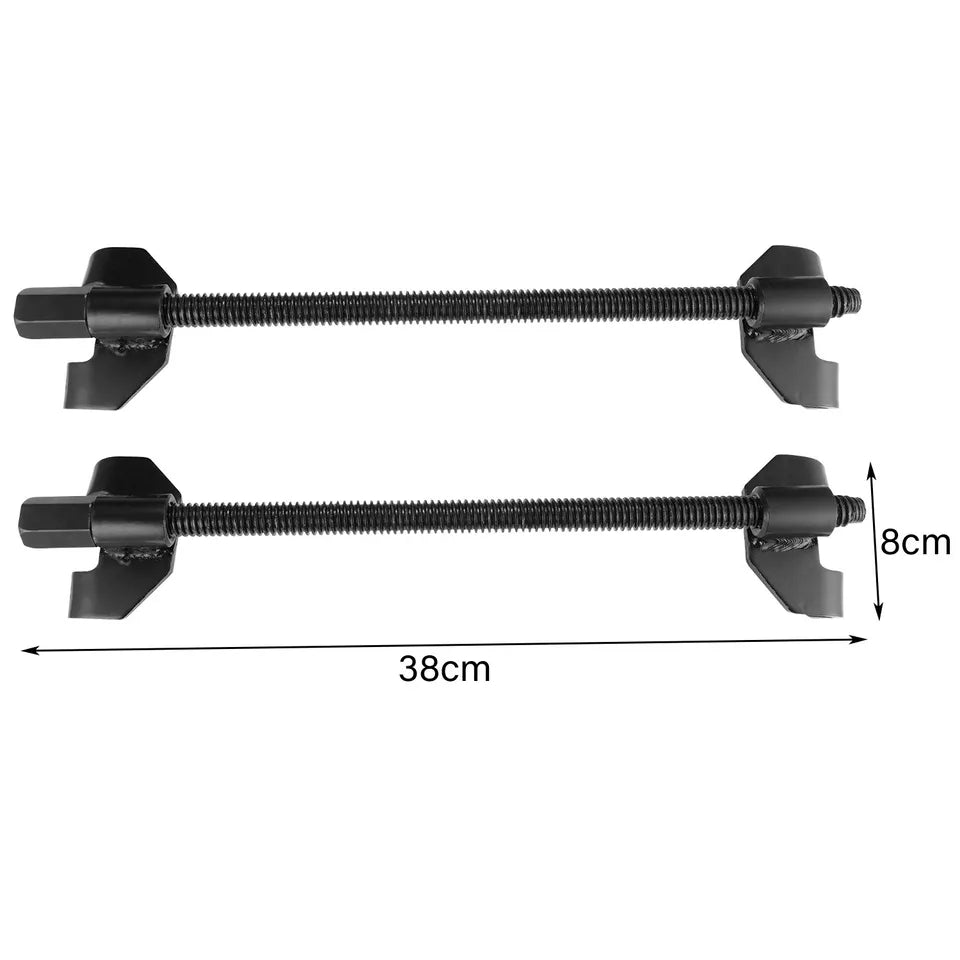 Pair of Heavy Duty Coil Spring Compressor – 380mm Suspension Clamps Tool for Car Maintenance