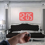 LCD LED Digital Projection Alarm Clock Time Temperature Projector