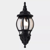 Traditional Black Outdoor Wall Light