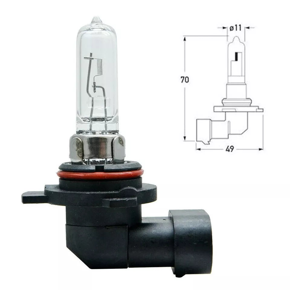 2x 9012 HIR2 LED Headlight Bulbs Kit 55W 13000LM High Low Beam Lights Lamp