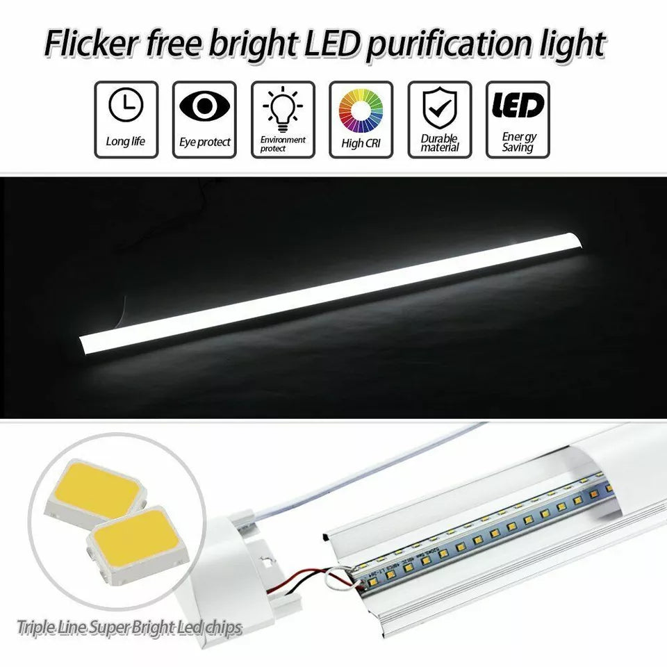 4-Pack 4FT LED Shop Lights