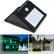 Outdoor Solar Sensor Wall Lights