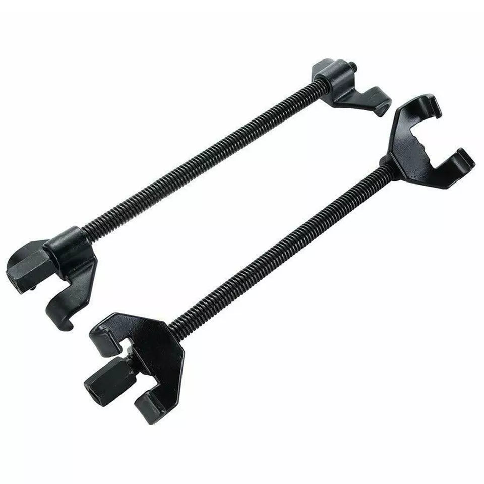 Pair of Heavy Duty Coil Spring Compressor – 380mm Suspension Clamps Tool for Car Maintenance