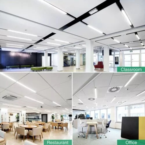 4FT LED Ceiling Strip Light – Energy-Efficient Batten Tube for Office, Garage & Commercial Spaces