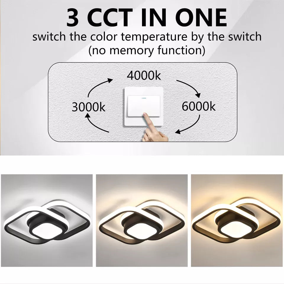 Modern LED Pendant Chandelier for Living Room and Bedroom - Stylish Ceiling Light for UK Homes