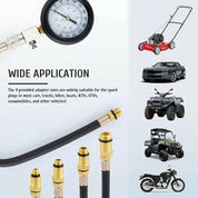 Petrol Engine Cylinder Pressure Tester for Car Compression Test Gauge Kit Set