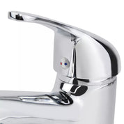 Stylish Basin Mixer Tap – Chrome Bathroom Sink Mono Faucet with Fixings &  Waste