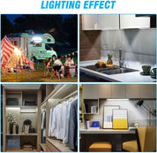 120LED Car Van Interior Tube Strip Light – 12V/24V with ON/OFF Switch for Caravan & Boat Lighting