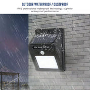 Outdoor Solar Sensor Wall Lights