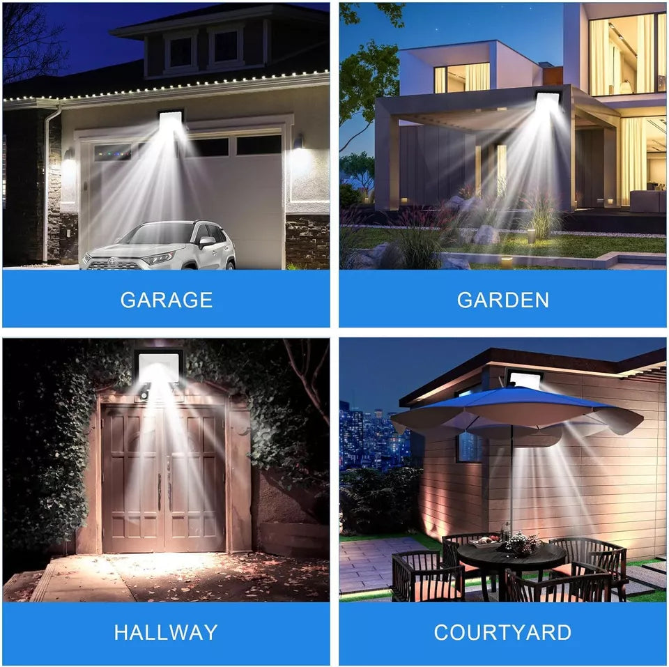 LED PIR Motion Sensor Outdoor Floodlight – Waterproof Garden Security Light with Automatic Detection