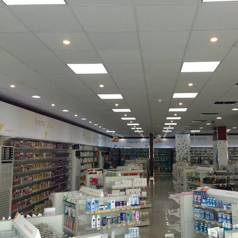48W LED Panel Light 600x600mm – Ultra-Bright Cool White 6500K Ceiling Panel for Home & Office