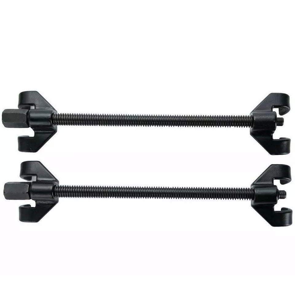 Pair of Heavy Duty Coil Spring Compressor – 380mm Suspension Clamps Tool for Car Maintenance