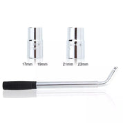 Extendable Wheel Wrench – Heavy Duty Telescopic Tire Nut Tool for 17, 19, 21, 23mm Sockets